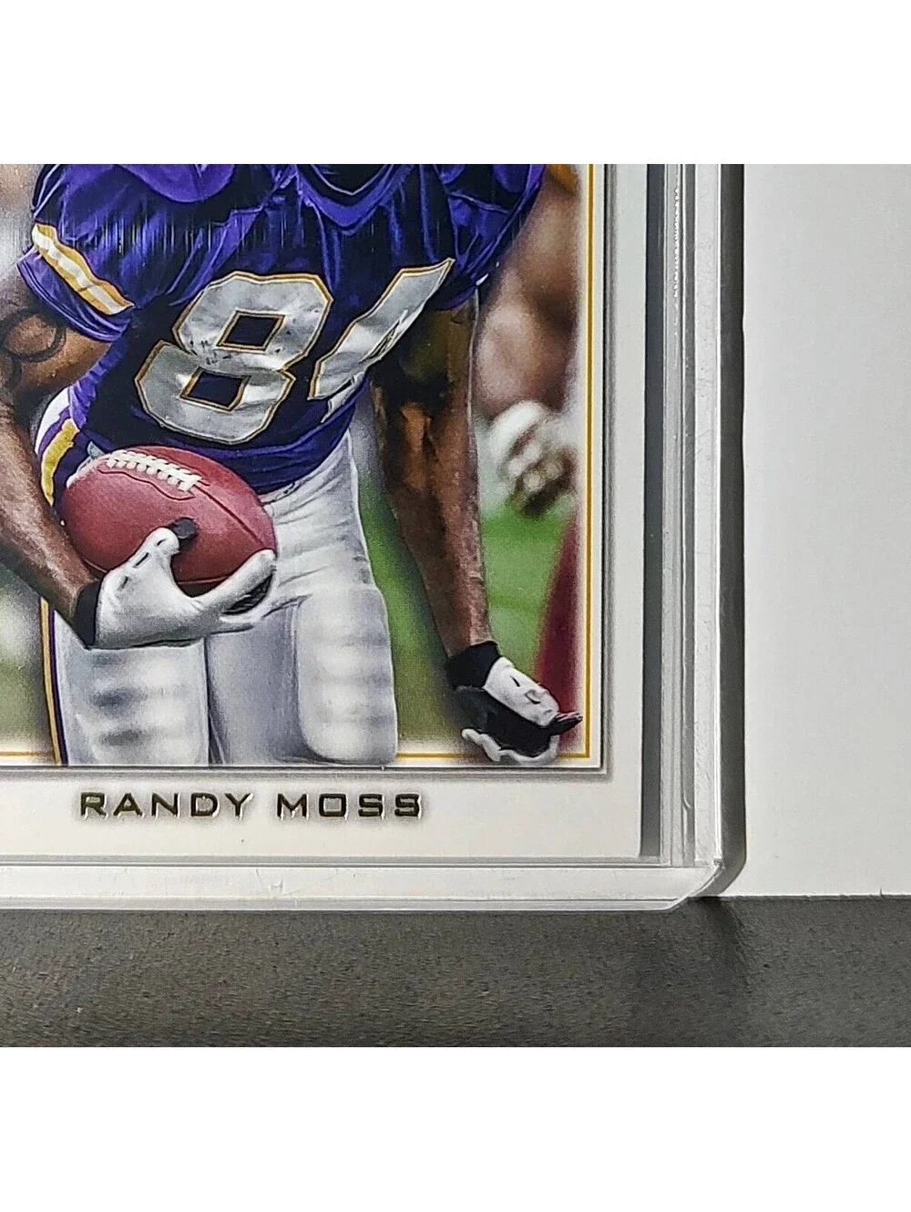 Randy Moss 2023 Topps Gallery NFL #390 Card Minnesota Vikings